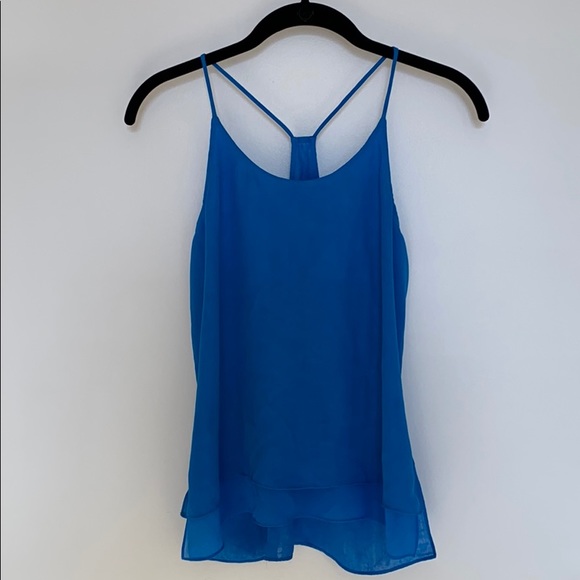 Trouve Tops - Trouvé Blue Layered Top